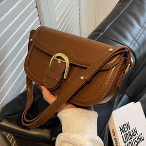 Nuevo bolso de hombro impermeable de PU para mujer, moderno, pequeño y cuadrado, tipo bandolera. - Product Image 2