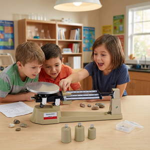 เครื่องชั่งแบบกลไกสามคาน TB2610 รุ่น 2610 กรัม ความละเอียด 0.1 กรัม พร้อมระบบลดแรงสั่นสะเทือนด้วยแม่เหล็ก ขนาดถาด 150 มม. - Product Image 6