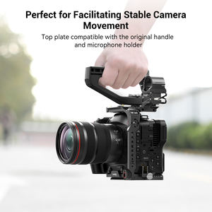 Pour kit de cage de caméra portable en alliage d'aluminium SmallRig pour <span class=keywords><strong>EOS</strong></span> <span class=keywords><strong>C70</strong></span> pour Canon ARRI-Supports 16 trous pour stabilisateurs DJI RS2/RSC 2 - Product Image 3