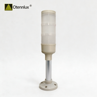 Otennlux Produsen Berkualitas Tinggi Harga Pabrik Lampu Menara LED 3 Warna dengan Buzzer Keras untuk Mesin Perkakas CNC