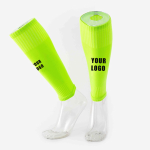 OEM Custom Logo Soccer Leg Protector Nylon or <strong>Polyester</strong> Calf Compression Sleeve Athlete Football Leg Sleeves Footless <strong>Sock</strong> T/T - Product Image 4
