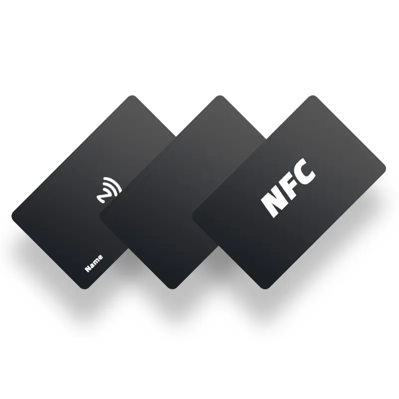 طباعة مخصصة RFID MIFARE mhz Ntag213/PVC بطاقة أعمال بطاقات مفاتيح فنادق NFC بطاقة تعريف ذكية PVC للأعمال NFC