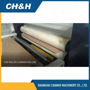 PUR nóng chảy keo cán máy/PVC mdf PUR con lăn máy cán - Product Image 5