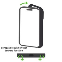 Étuis de téléphone Laudtec Techwoven pour iPhone Air 17 16 15 Pro Max, chargement magnétique, coque arrière simple et professionnelle, logo personnalisé Sjk1113