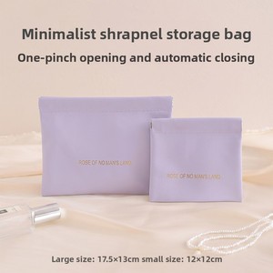 Bolsa de Almacenamiento para Cascos, Estuche para Auriculares <span class=keywords><strong>con</strong></span> Cable, Monedero de PU, <span class=keywords><strong>Mini</strong></span> Cartera, Bolsa para Cosméticos y Lápiz Labial, Moderna - Product Image 2