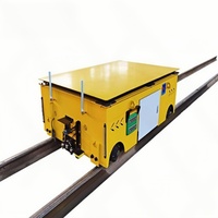 Plateforme mobile répulsive d'oiseaux RGV entièrement automatique et intelligente, véhicule guidé sur rail pour la dissuasion des oiseaux dans les aéroports et les stations photovoltaïques