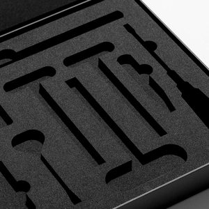 Matte <strong>Black</strong> Gift <strong>Box</strong> Custom Magnetic Book Shape Rigid <strong>Box</strong> With EVA Foam Insert - Product Image 4