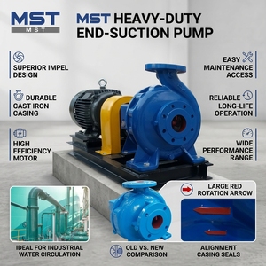 Efficient Agricultural End Suction Water Pump for River Water Extraction ISW200-400 Efficient Agricultural End Suction Water Pum - Product Image 2