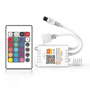 Controlador <span class=keywords><strong>Led</strong></span> <span class=keywords><strong>Wifi</strong></span> para el hogar, tira de luces <span class=keywords><strong>LED</strong></span> RGB RGBW RGBWW de CC de 5V, 12V y 24V para Alexa y Google Home, 5050, 2835, 3528 - Product Image 1