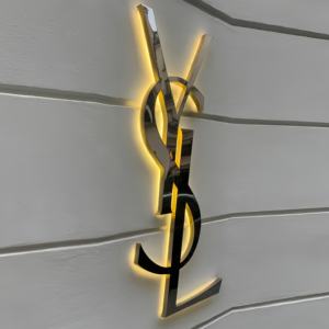 <span class=keywords><strong>Letras</strong></span> de metal dorado, letreros de tienda de negocios, <span class=keywords><strong>letras</strong></span> acrílicas 3D, letreros de logotipo de negocios LED, letreros electrónicos para exteriores - Product Image 2