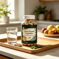 Mélange de capsules multi-botaniques d'acides aminés d'algues avec Chlorella, NAC, extraits de champignons et soutien hépatique au sélénium