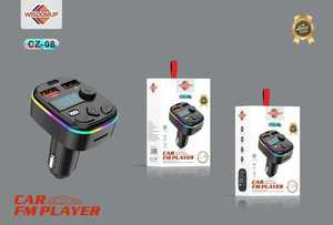 Weboomup Car Fm Player <b>Bluetooth</b> QC3.0 Usb Charging Cigarette Lighter - Product Image 3