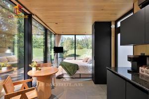 Роскошный Зеркальный Дом: Премиальный Скандинавский Дизайн, Модульный Глэмпинг-Кабинет, Сборные Дома - Product Image 3