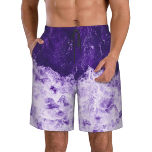 Customized Size <b>Knee</b> Length Shorts For Men Drawstring Waist <b>High</b> Quality Summer Outdoor Wear Beach Shorts In Wholesale Price - Product Image 4