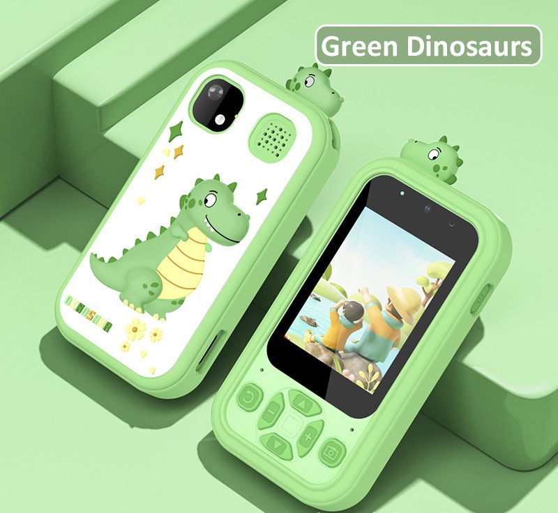 Green dinosaur-button style