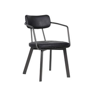 Fauteuil moderne en aluminium avec accoudoirs pour restaurant, chaise de salle à manger, mobilier d'hôtel et de café, vente en gros - Product Image 4