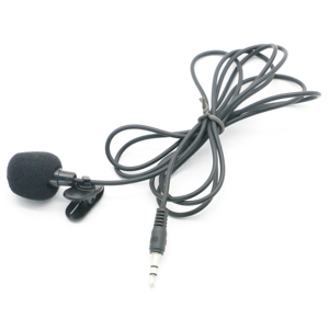 150 centimetri Clip di Microfono Nero Mani On Mini Risvolto 3.5 millimetri Collare Clip di Microfono Per <span class=keywords><strong>PC</strong></span> Del Taccuino Del <span class=keywords><strong>Computer</strong></span> Portatile - Product Image 5