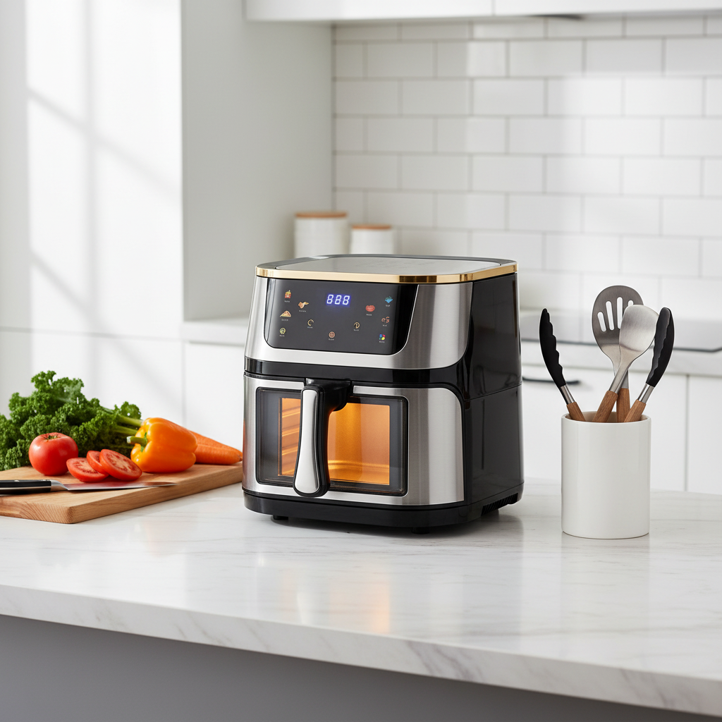 8L Digital  Multi-Functional Large Capacity Air Fryer Oven