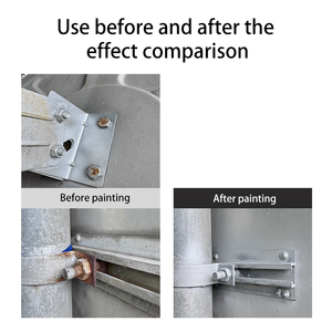 HOSEN 65% Zinc Galvanizing Aerosol <b>Spray</b> Paint – Anti-Rust Corrosion Protection Coating for Steel/Iron/Metal,OEM Custom Label - Product Image 2