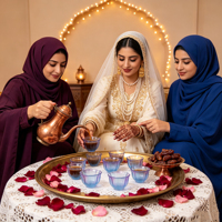 Cangkir Kopi Arab Bunga Baoxiang Kristal Buatan Tangan 96ml Saudi Majlis Mewah Tradisional Kerajinan Tangan Cangkir Kristal Grosir