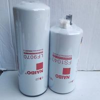 Filtro de combustible LF9009 LF3000 LF9070 LF670 LF777 con embalaje genuino utilizado para Fleetguard