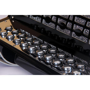 Accordéon Bayan diatonique professionnel pour adulte classement Performance débutant <span class=keywords><strong>clavier</strong></span> Instrument 21 touches <span class=keywords><strong>8</strong></span> accordéon basse solide - Product Image 3