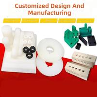 Feuilles de plastique en nylon, PEEK, téflon, PTFE, POM, usinage CNC, pièces plastiques de précision sur mesure pour équipements haut de gamme