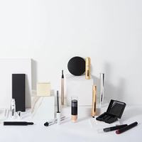 Offre Spéciale – Boîtier Rond Jetable pour Fard à Joues, Contenant Vide avec Étiquette Personnalisée, Maquillage en ABS