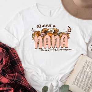 Être une maman rend ma vie complète Dtf prêt à presser Designs transferts DTF en gros pour la fête des mères - Product Image 6