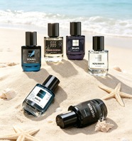 Ensemble de parfums pour hommes KOSY MOS EDP, parfum frais aquatique, flacon carré en verre, série Forêt, coffret cadeau de parfum pour hommes, étiquette privée personnalisée