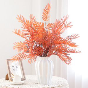 Plante artificielle en feuilles de fougère mimosa, 30cm-100cm de haut, simulation réaliste, fleur décorative pour mariage en extérieur, décoration intérieure - Product Image 1