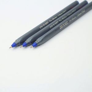 <b>Cheap</b> Bulk Customised Personalised Cap Style Plastic Grey Color 1.0mm Digital Printing Ballpoint Pen - Product Image 3