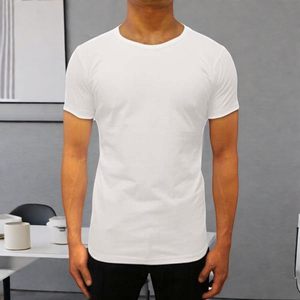 T-Shirt da Uomo in Colori Base, Design Semplice, Tinta Unita, Economiche, Promozionali, Magliette Formali in Stile Jersey - Product Image 6