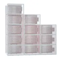 Stackable Transparent PP Plastic Storage Box