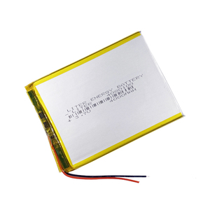 Batterie rechargeable au lithium polymère Li-Po 3.7V 4000mAh 4080100, adaptée aux jeux vidéo MP5 GPS DVD E-book Tablet PC - Product Image 3
