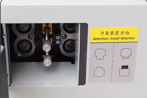 אוטומטי האכלה נייר חיתוך ו מכונת ניקוב למות אוטומטי חיתוך ומכונה עם מחיר טוב - Product Image 6