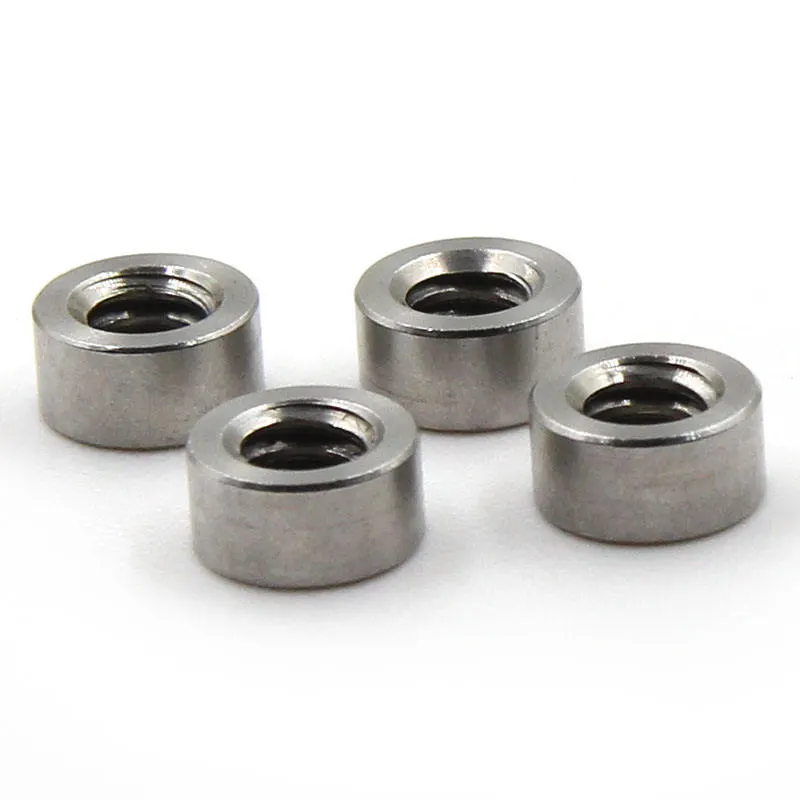 Customized Stainless Steel Self-Connecting Nut Connecting Pipe Matching M3 Round Coupling Nut Reducer Coupling Nuts