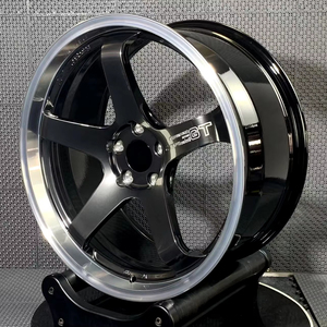 Jantes de voiture 5x112, jantes de 19 pouces, jantes en alliage concaves 5x114.3, jantes forgées style Advan GT pour <span class=keywords><strong>BMW</strong></span> M3 M4 370Z - Product Image 1