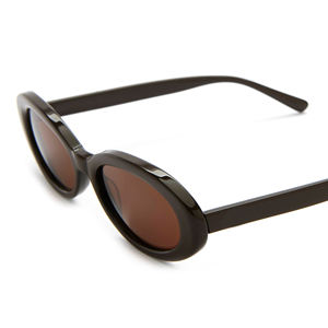 Gafas de Sol Finewell 2025 de Marca de Diseñador de Moda con Monturas Vintage Ovaladas de PC+CP, Logo Personalizado, Estilo Retro Ojo de Gato Pequeño para Mujer y Hombre - Product Image 4