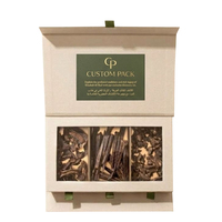 Boîte cadeau personnalisée pour porte-encens Bakhoor, emballage de luxe en bois d'agar pour Bakhoor