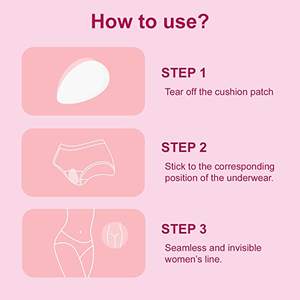 Almohadilla fina sin costuras de 3 tamaños adhesiva/no adhesiva de silicona Anti <span class=keywords><strong>Camel</strong></span> - Product Image 6