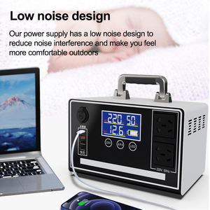Portable 300W Outdoor Power Supply Large Capacity Mobile Energy <b>Storage</b> for Live Camping Self-Driving Tours Car Power - Product Image 2