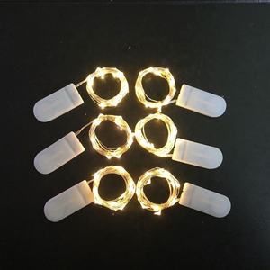 Led Kupfer Draht String Licht 1M 10LED/2M 20LED/3M 30LED CR2032 Batterie Betrieben Micro mini LED Sternen Lichter String für Hochzeit - Product Image 6