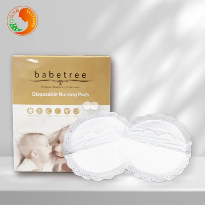 Dùng Một Lần Siêu Mềm Cotton Chống Tràn Vú Pad Điều Dưỡng Khá Quan Hệ Tình Dục Cô Gái 3D Vú Pad