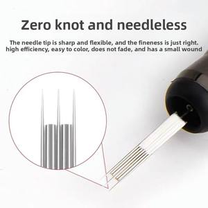 Agujas <span class=keywords><strong>de</strong></span> Tatuaje Especializadas para Maquillaje Semipermanente, Agujas <span class=keywords><strong>de</strong></span> Tres Puntas y Punta Única para <span class=keywords><strong>Sombreado</strong></span> <span class=keywords><strong>de</strong></span> Cejas y Tatuaje <span class=keywords><strong>de</strong></span> Labios - Product Image 4