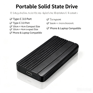 Disque SSD externe léger et portable USB 3.1 pour la sauvegarde quotidienne de vidéos et photos avec transmission rapide - Product Image 3