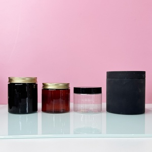 Pot en PET transparent à large ouverture personnalisé de 16 oz, 32 oz, 500 ml, 1000 ml avec couvercle en aluminium, contenants en plastique pour aliments, pot à salade - Product Image 6