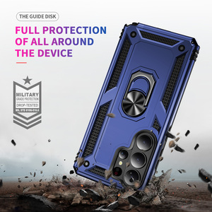 Coque de protection antichoc avec anneau métallique pour Samsung Galaxy S26 Ultra S25 Edge S24 FE S23 Plus S22 <span class=keywords><strong>S21</strong></span> A57 A37 A07 A36 A35 - Product Image 4