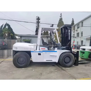 รถยกเครื่องยนต์ดีเซล TCM ขนาด10ตันรถยก FD100 - Product Image 5