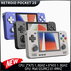 Retroid Pocket 2S Cầm Tay Rp2s Xách Tay Trò Chơi Giao Diện Điều Khiển Với 3.5-Inch IPS Màn Hình Retro Đa Giao Diện Điều Khiển Quà Tặng Tốt Nhất Cho Mọi lứa tuổi - Product Image 6
